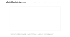 Desktop Screenshot of plasticidiarchitettura.com