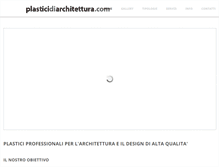 Tablet Screenshot of plasticidiarchitettura.com